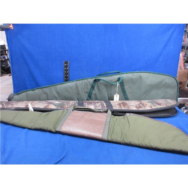 3 Soft Gun Cases - 42", 47", 52" - Cases have Damage