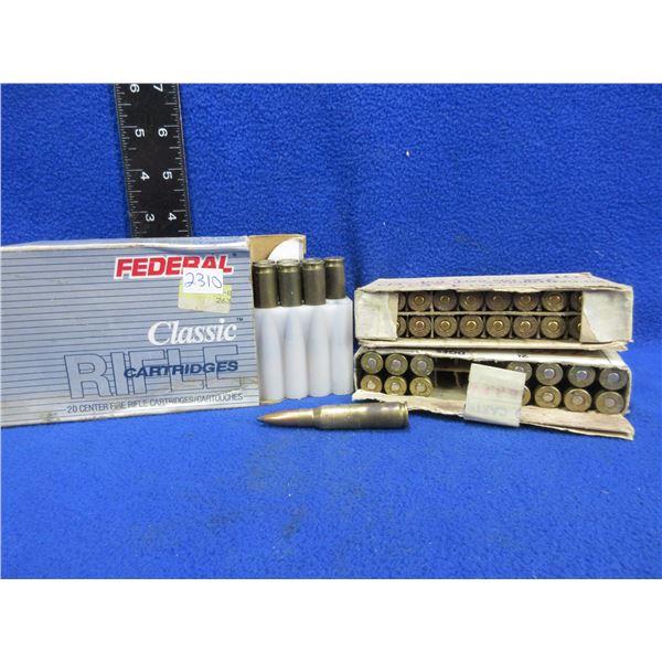 Misc. 308 Win. Reloads - Lot of 54 (Pick Up or Ship by UPS Only)