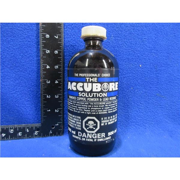 The Accubore Solution - 500ml Bottle Appears Full