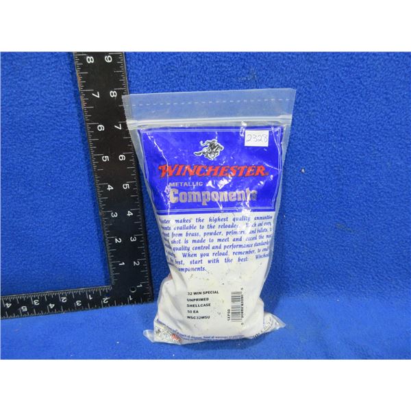 NEW - Brass Only - 32 Win. Spl Unprimed Winchester - Bag of 50