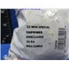 Image 2 : NEW - Brass Only - 32 Win. Spl Unprimed Winchester - Bag of 50