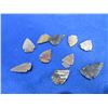 Image 2 : 10 Arrowheads - Approx. 1" to 1 1/2" Length