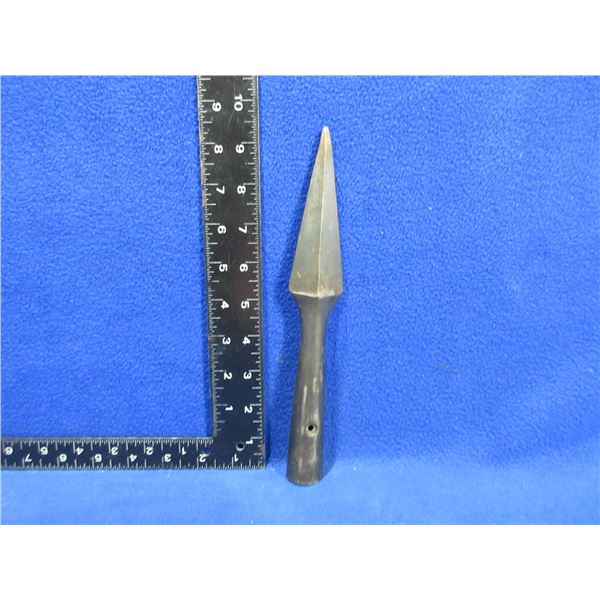 Steel Spear Head - 9 1/4" Length