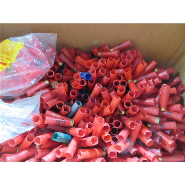 12 Gauge 1x Fired Shotshell Hulls - Box of Approx. 1170