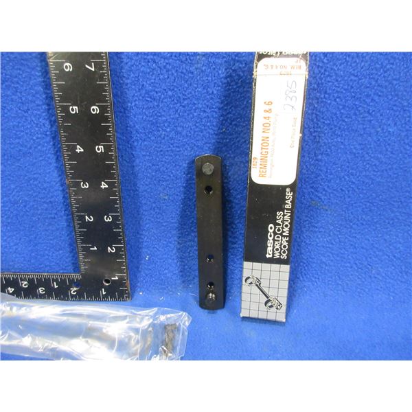 Tasco 1829 Rem. No. 4 & 6 One Piece Base - Remington 7400 Auto, 7600 Pump