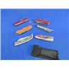 Image 1 : 2 Folding Lock Blade Knives and 4 Swiss Style Knives