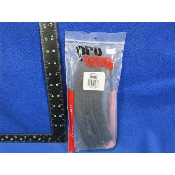 7.62X39 Pro Mag AR-15 Blue Steel - 30 Round Magazine - Pinned to 5