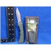 Image 1 : Buck 422 Bucklite Folding Lock Blade Knife with Sheath
