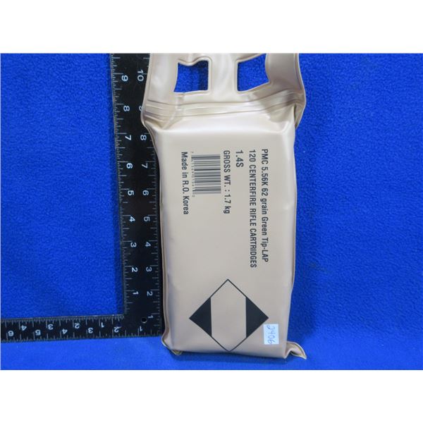PMC 5.56K 62gr Green Tip-LAP Cartridges (Pick Up or Ship by UPS Only)