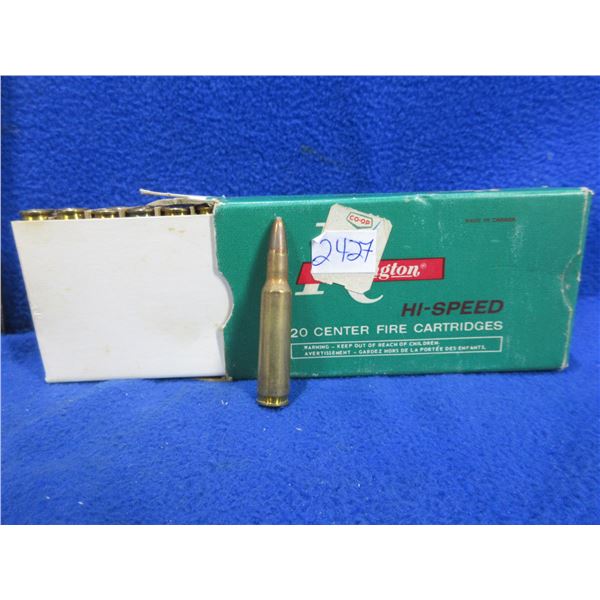 222 Rem. 50gr PSP Remington (Pick Up or Ship by UPS Only)