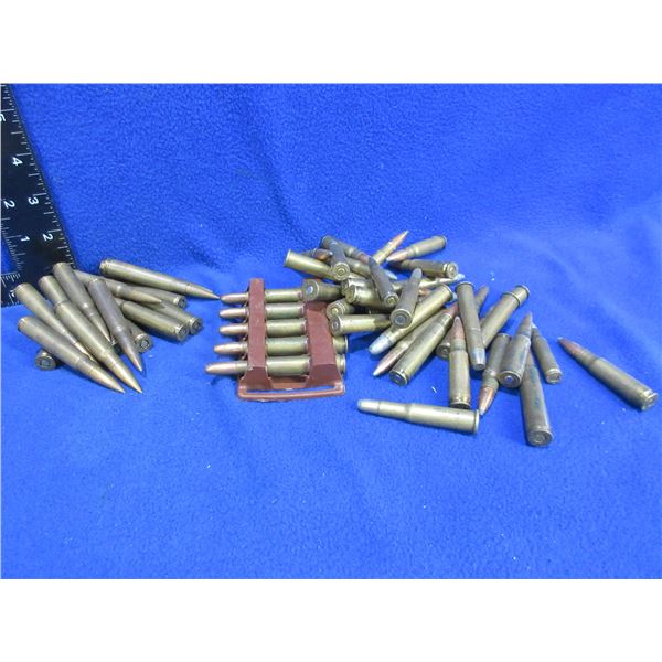 54 Misc. Rifle Cartridges - Factory & Reloads (Pick Up or Ship by UPS Only)