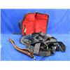 Image 1 : Leather Sling with QD Swivels, Zippered Bag & Fall Arrest Straps