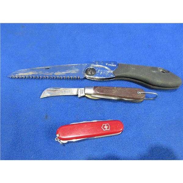 Swiss Army Knife, Folding Pocket Knife & Pocket Boy Bone Saw