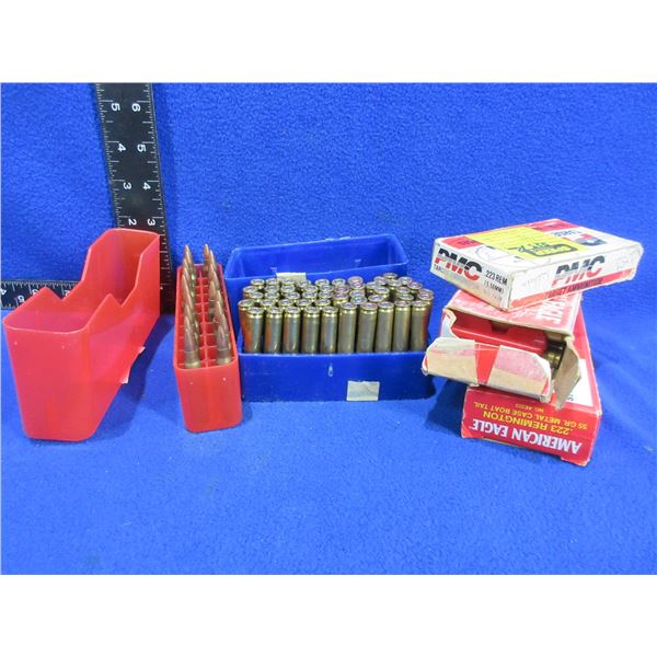 Misc. 223 Rem. Reloads - Lot of 130 (Pick Up or Ship by UPS Only)