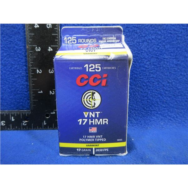 17 HMR 17gr VNT Polymer Tipped CCI (Pick Up or Ship by UPS Only)