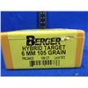 Image 2 : 6MM .243" 105gr Match Hybrid Target Berger Bullets - Box of 75