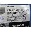 Image 2 : Tasco 1" Standard Height Rings - Silver