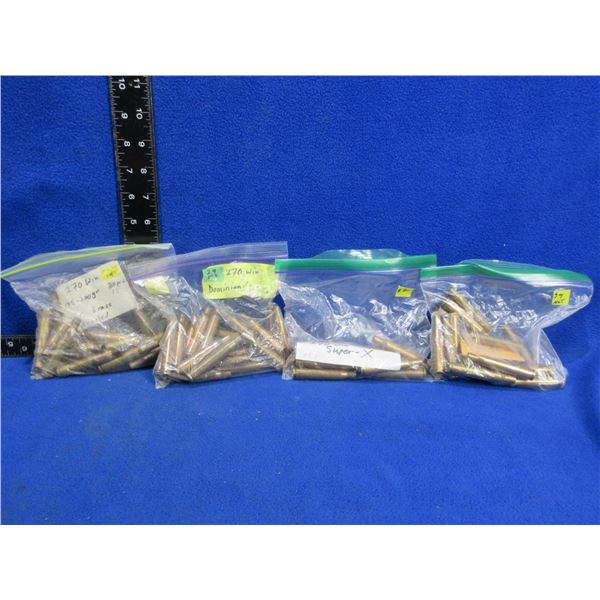 Brass Only - 270 Win. Deprimed - Lot of 79