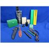 Image 1 : Lot of Misc. - Sheaths, Ammo Boxes, Cleaning Rod, Cannon Barrel, Etc.