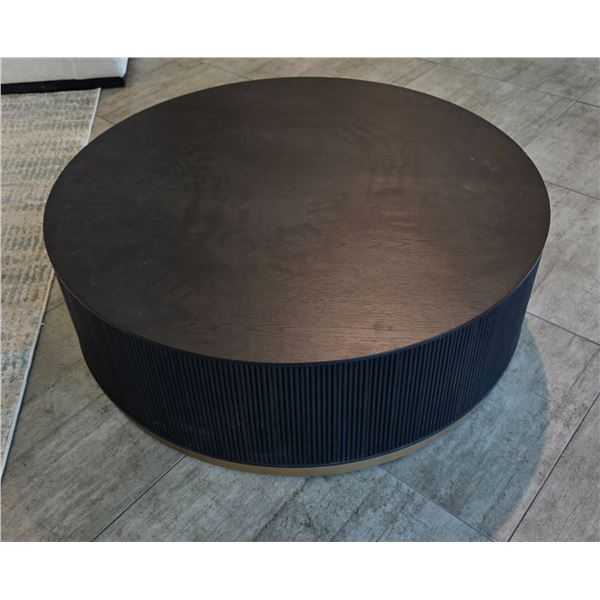 Sandy's - New Kalla Charcoal Cocktail Table - RV: $2130 CAD - H14" x Dia. 44"