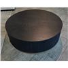 Image 1 : Sandy's - New Kalla Charcoal Cocktail Table - RV: $2130 CAD - H14" x Dia. 44"
