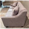 Image 3 : Sandy's - New Chanel Elizabeth Platinum Fabric Sofa - RV: $2050 CAD - H33" x W78" x D33"