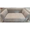 Image 1 : Sandy's - New Fabric Loveseat Gray - RV: $1780 CAD - H28" x W58" x D36"