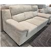 Image 3 : Sandy's - New Mitchell Cuddle Natural Fabric Sofa - RV: $2090 CAD - Made in Canada - H34" x W84" x D