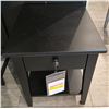 Image 1 : Sandy's - New Antique Black End Table - RV: $1200 CAD - H24" x W20" x D24"