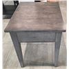 Image 2 : Sandy's - New Oyster End Table - RV: $850 CAD - Made in Canada - H24" x W20" x D24"