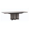 Image 1 : ALF Italia - New Graphite Dining Table - RV: $3060 CAD - Made in Italy - H30" x W98" x D39"