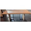 Image 1 : Sandy's - New Zoel Dining Table - RV: $1775 CAD - H30" x W72" x D40"