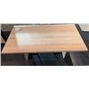 Image 4 : Sandy's - New Zoel Dining Table - RV: $1775 CAD - H30" x W72" x D40"