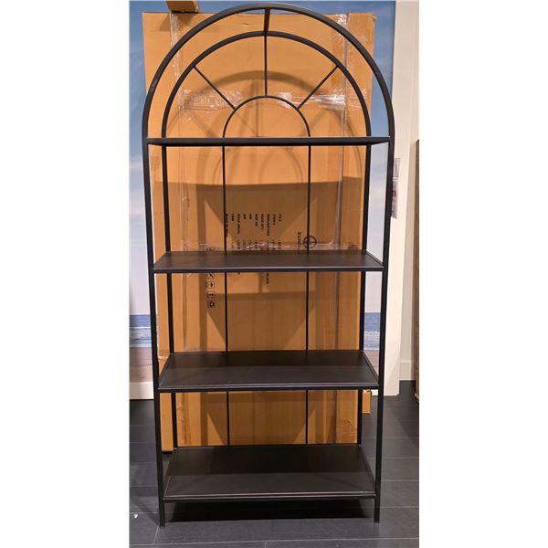Sandy's - BNIB Alcove Black Bookcase - RV: $3220 CAD - H83" x W38" x D16"