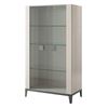 Image 2 : ALF Italia - New Mont Blanc Curio Cabinet - RV: $2555 CAD - Made in Italy - H74" x W38.5" x D19.5" (