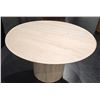 Image 1 : Sandy's - New Round Dining Table - RV: $1335 CAD - H29" x. Dia. 47"
