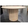 Image 2 : Sandy's - New Round Dining Table - RV: $1335 CAD - H29" x. Dia. 47"