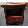 Image 2 : Sandy's - New Char.Cherry Nightstand - RV: $3157 CAD - H31" x W32" x D20"