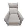 Image 1 : Sandy's - New Grey Leather Recliner - RV: $1100 CAD - H36' x W29"