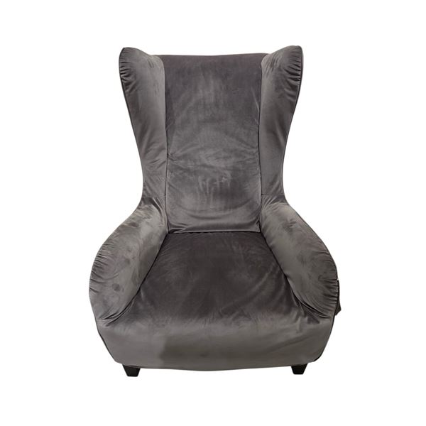 Natuzzi - BNIB Marlene Gray Fabric Chair - RV: $2760 CAD - Made in Italy - H42" x W30" x D32"
