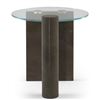 Image 2 : Natuzzi - New Fossena End Table - RV: $3840 CAD - Made in Italy - H20" x Dia. 19.5"