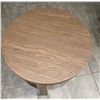 Image 2 : Sandy's - New Wood End Table - RV: $620 CAD - H23" x Dia. 22"