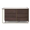 Image 1 : Sandy's Edition - New Como Dresser - RV: $5840 CAD - Made in Italy - H33" x W67" x D19.5"