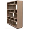 Image 2 : Natuzzi Edition - New Gate Bookcase Ash Arena Havana - RV: $4120 CAD - H63" x W60" x D17" (NAA0884)