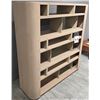 Image 3 : Natuzzi Edition - New Gate Bookcase Ash Arena Havana - RV: $4120 CAD - H63" x W60" x D17" (NAA0884)