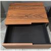 Image 3 : Natuzzi - New Matt Nightstand - RV:$1950 CAD - Made in Italy - H15.5" x W23.5" x D19"