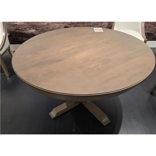 Sandy's - New Round Dining Table - RV: $3150 CAD - Made in Canada - H30" x Dia. 54"