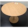 Image 1 : Sandy's - New Wheat Dining Table - RV: $935 CAD - H31" x Dia 36"
