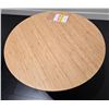 Image 3 : Sandy's - New Wheat Dining Table - RV: $935 CAD - H31" x Dia 36"