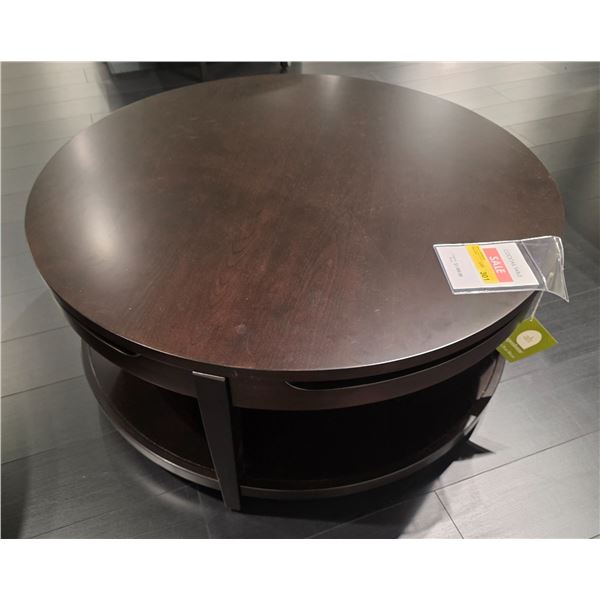 Sandy's - New Sutton Cocktail Table - RV: $1000 CAD - H19" x Dia. 41"